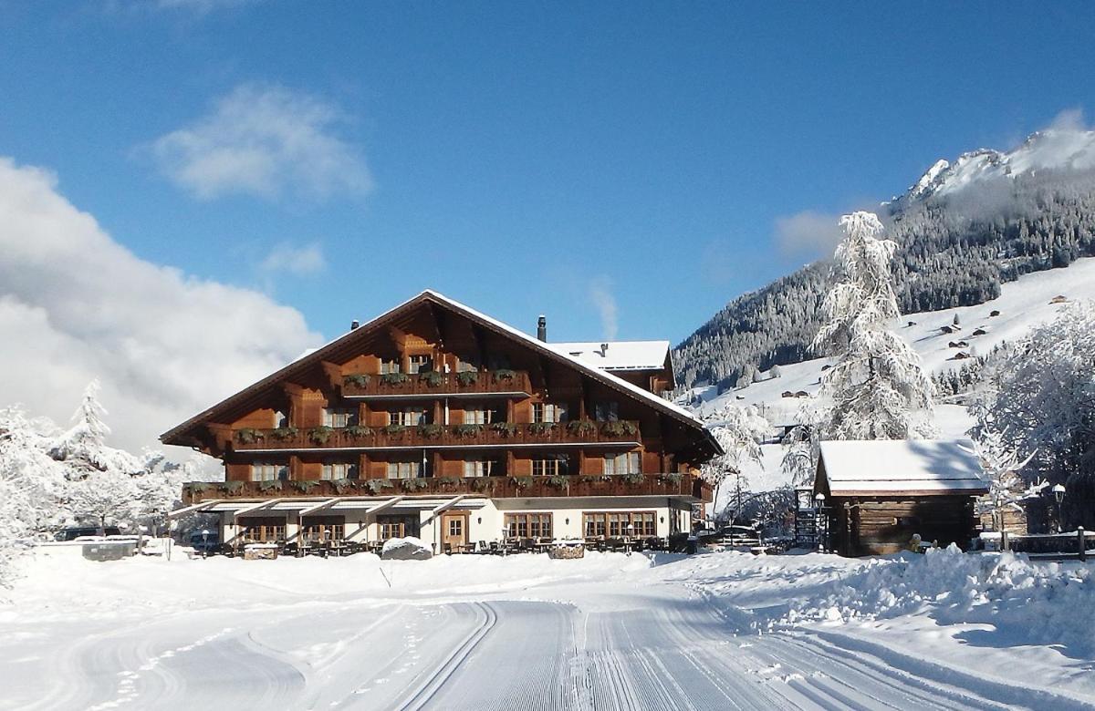 Hotel Alpenland Gstaad Exterior foto