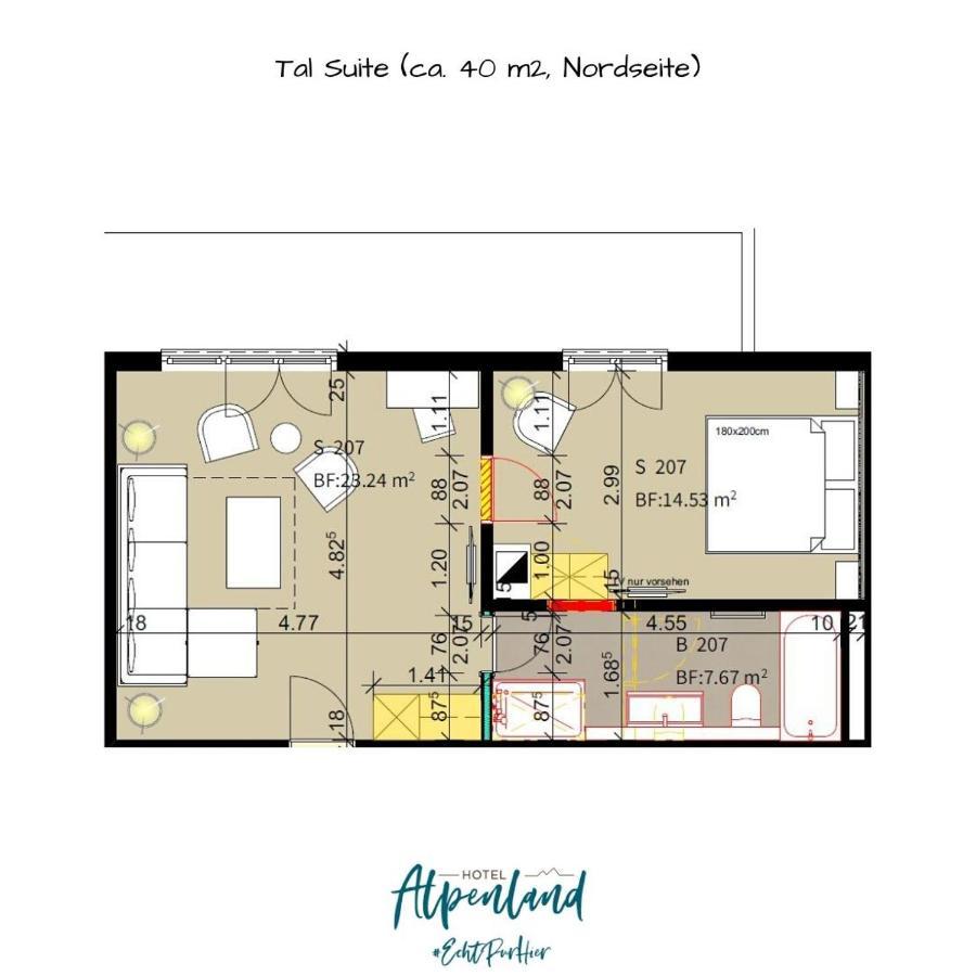 Hotel Alpenland Gstaad Exterior foto
